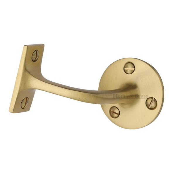 V1030 64-SB • 064mm • Satin Brass • Heritage Brass Medium Duty Handrail Bracket